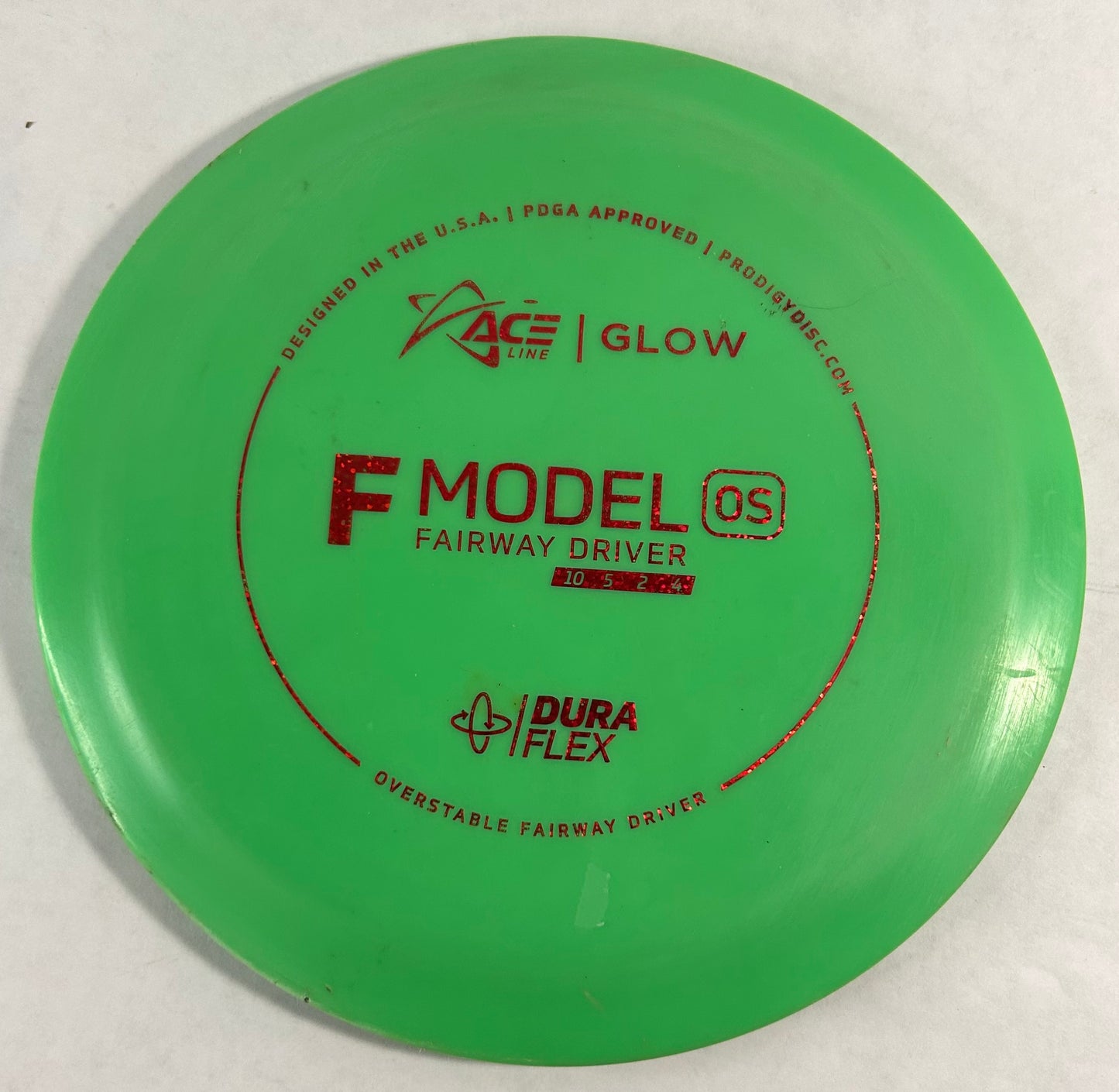 Prodigy F Model OS Dura Flex Glow - 8/10 - 174g