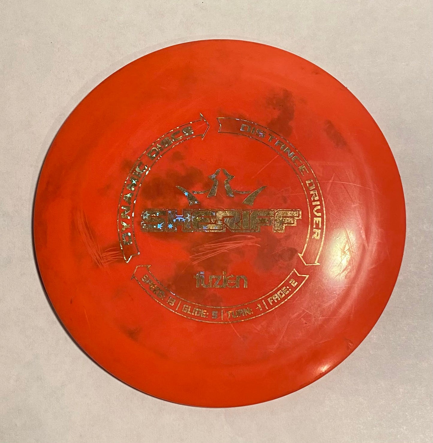 Dynamic Discs Sheriff Red