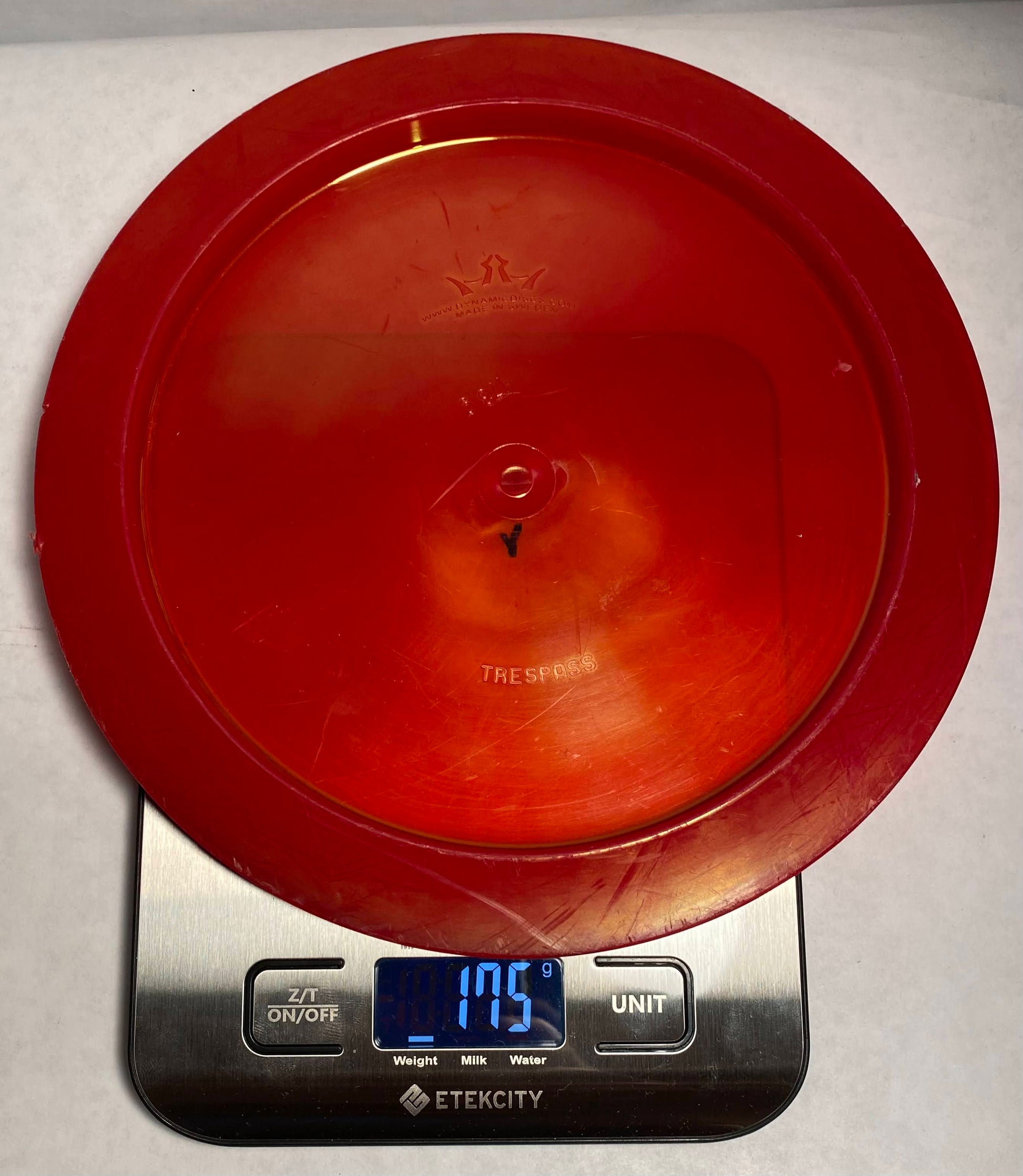 Dynamic Discs Red Trespass