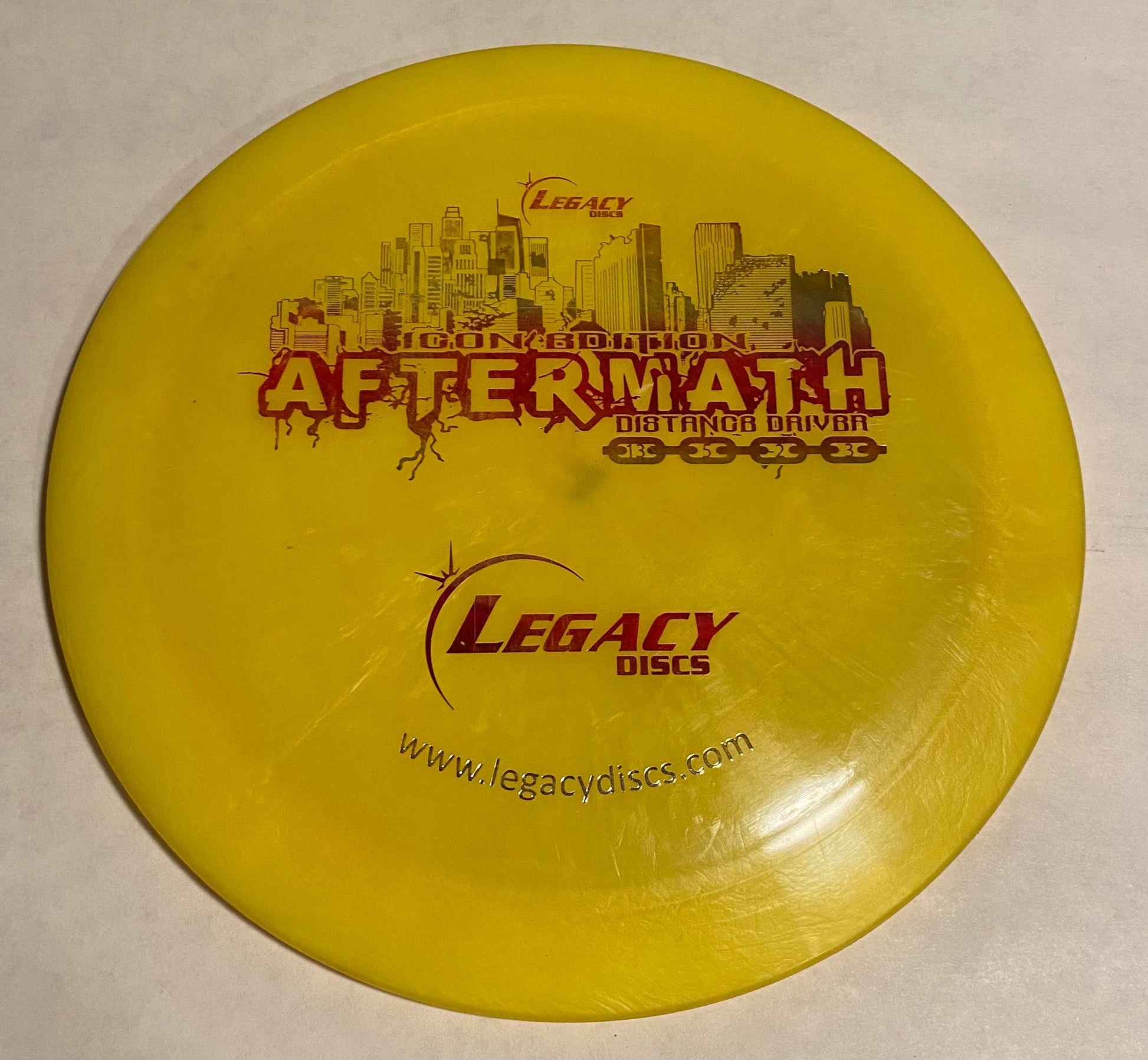 Legacy Discs Aftermath Yellow