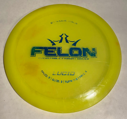 Dynamic Discs Yellow Felon