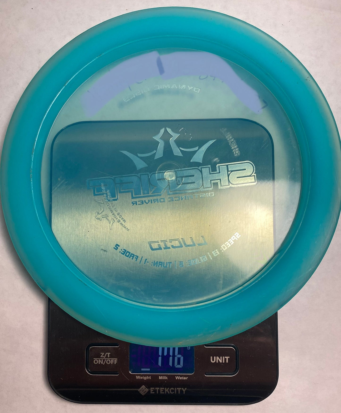 Dynamic Discs Lucid Sheriff - 8/10 - 185g