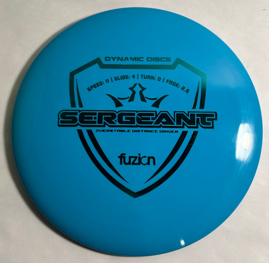Dynamic Discs Sergeant Fuzion - 9.5/10 - 175g