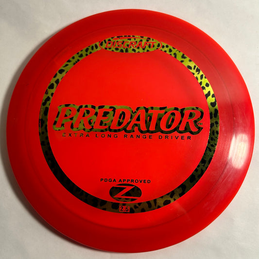 Discraft Z Predator - Leopard Stamp - 9/10 - 175g